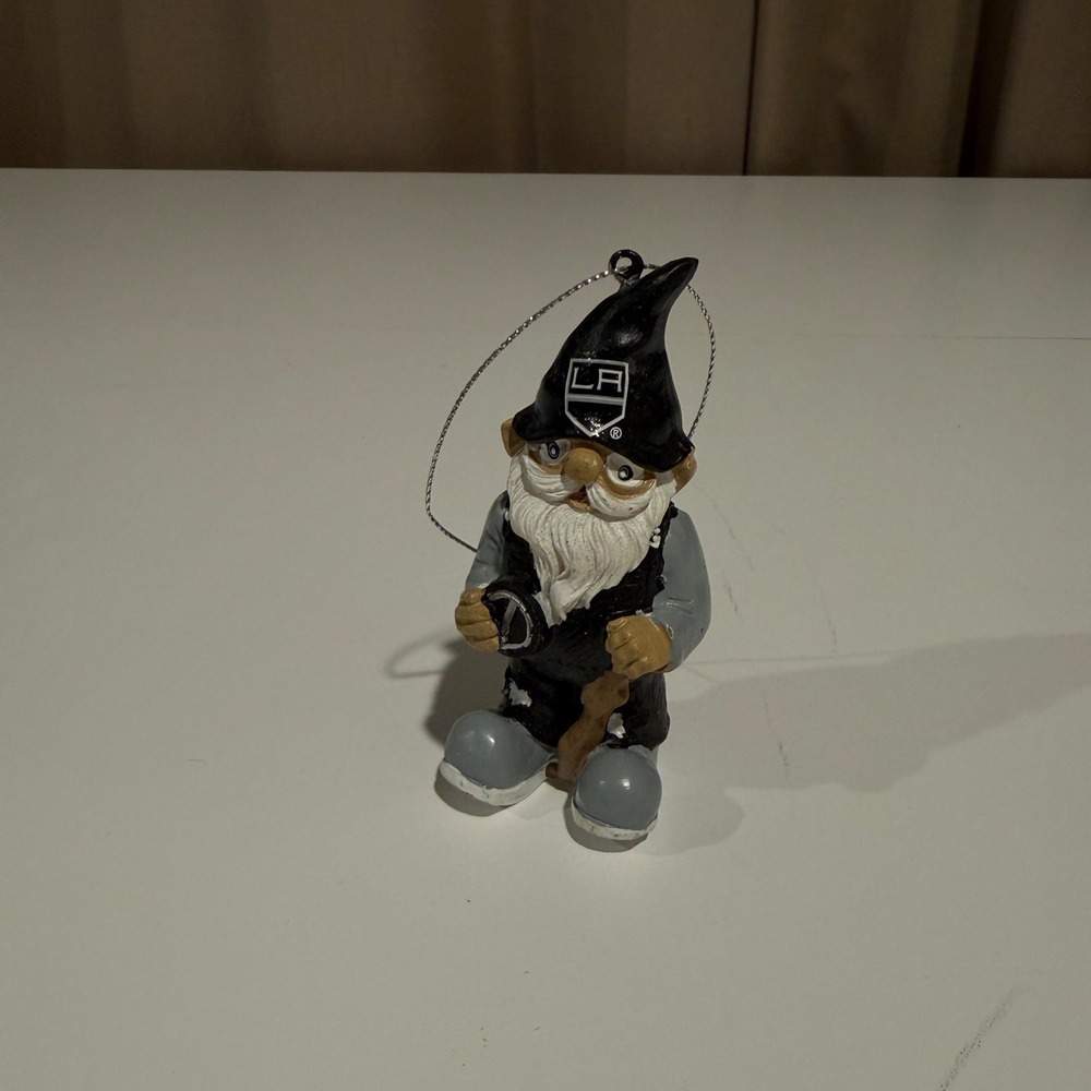 Los Angeles Kings Gnome Ornament NHL Hockey‎ Team Christmas Tree Decor